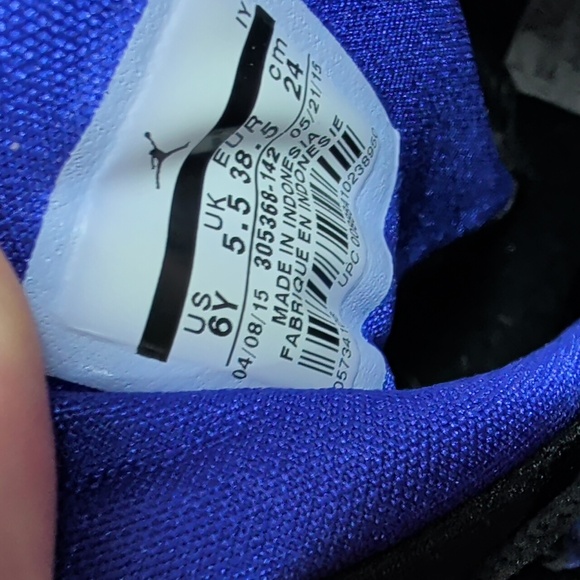 Jordan Air Shoes Kids 6 - Picture 4 of 5